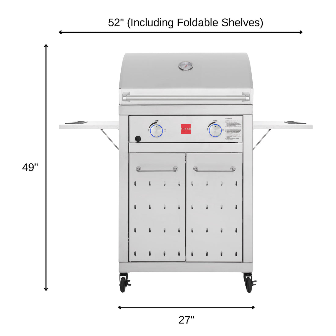 Buy fuego F27S 304 SS gas grill | Fuego living – Fuego Grills